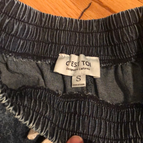 Dark denim joggers never worn - Picture 3 of 3